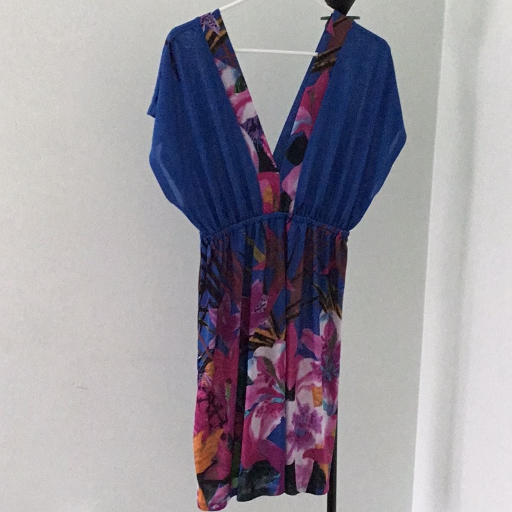 White Mark Couture Collection Floral Dress size 2XL
